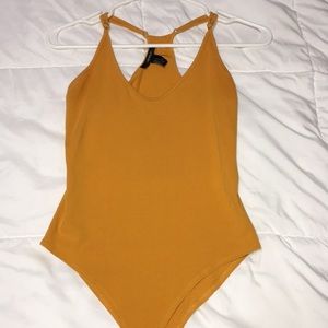 Mustard Yellow Bodysuit